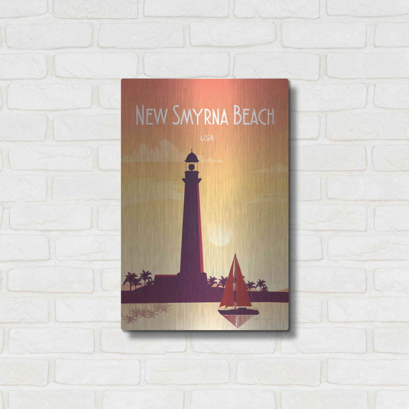 «New Smyrna Beach» par Omar Escalante, H 24 po x l 16 po