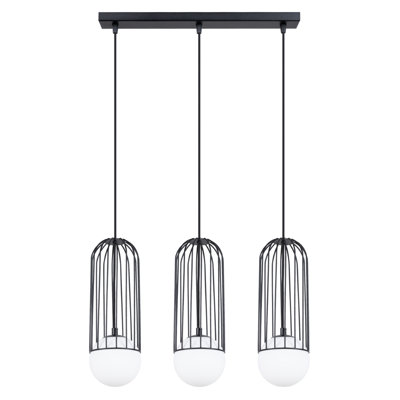 Bonine 3 - Light Stainless Steel Pendant