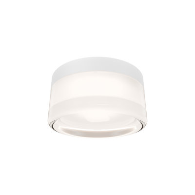 Balto II Dimmable LED Outdoor/Indoor Flush Mount With Built In Color Temperature Switch from 2700K/3000K/3500K/4000K