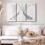 Nature "Reproduction sur toile de lys Calla diaphanes" sur-98864850