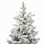 Arbre de Noël en polyéthylène non éclairé avec extrémités enneigées-938768563