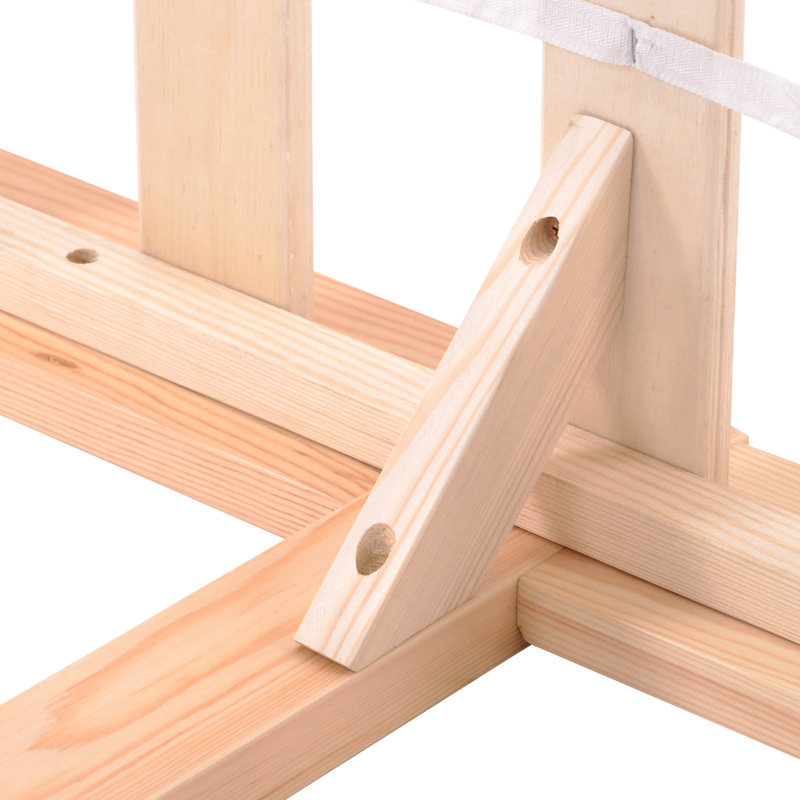 Roseanna Solid Wood Bed, European Single (90 x 200cm)