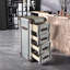 Casier de rangement industriel avec cadre en bois 19,68