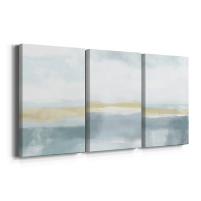 ABSTRACT Series DCCCLIX  -Custom Wrapped Gallery Canvas - 3 Pieces
