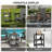 Volodimir HDPE 3-Tier Outdoor Side Table, Weather Resistant Rectangular Adirondack End Table with Storage Shelves for Patio & Pool-157363488