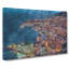 Monte Carlo Skyline In Monaco - Wrapped Canvas Print-56629539