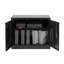 Hilliard Metal Storage Cabinet with Lock, 2 Doors,  1 Shelf Storage Cupboard for Files, Tools-35991060-35991056