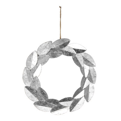 8'' Metal Holiday Shaped Ornament