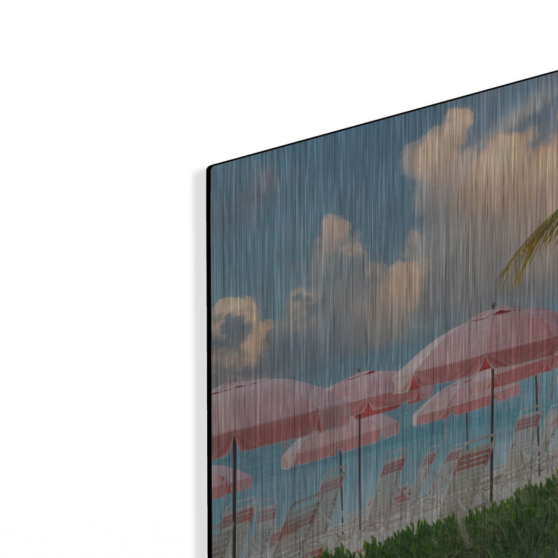 «Pink Umbrella» par Dennis Frates, H 12 po x l 16 po