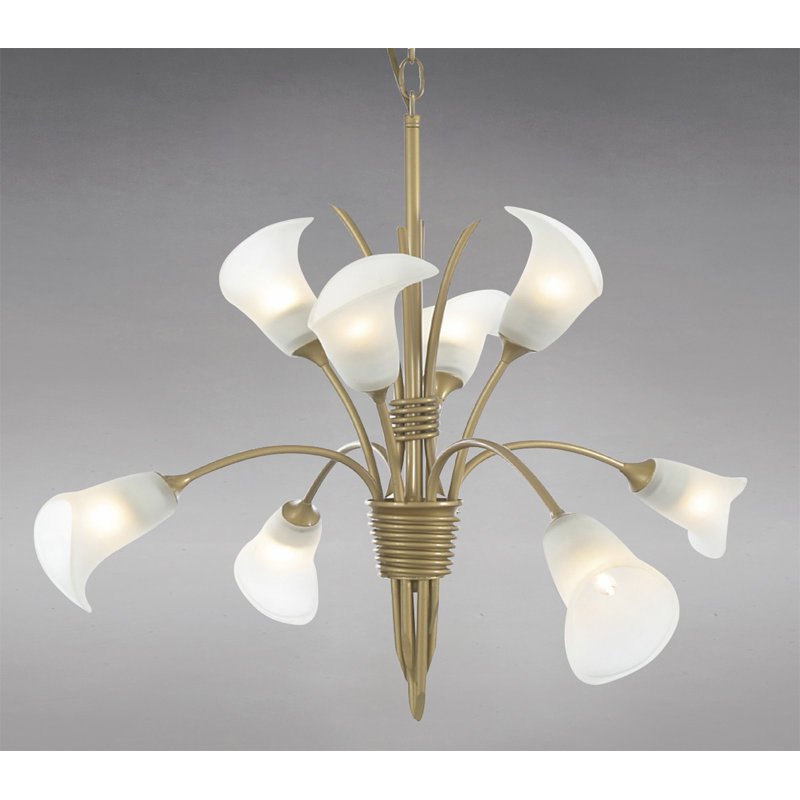 Guinyard 8 - Light Shaded Chandelier