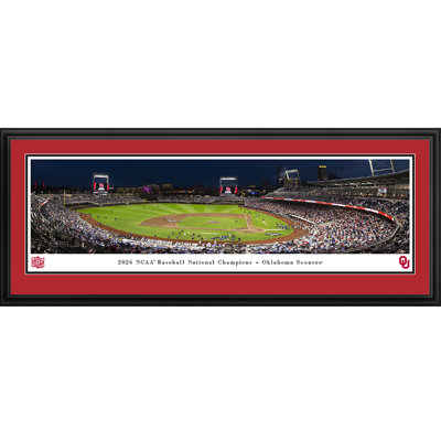 2026 College World Series Champions, Oklahoma Sooners - Unframed Poster