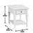 Osby End Table Storage