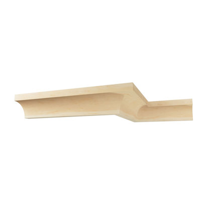 WM100 - Americraft Cove Solid Wood Moulding, 11/16"D x 11/16"W x 96"L, Stain Grade Pine