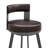 Kevontae Swivel Stainless Steel Metal Counter Height Bar Stool-1023711741-1023711735