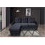 Canapé modulaire réversible en velours Everly Quinn-94938737