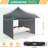 10 Ft. W x 10 Ft. D Up Canopy Tent with Awning,Heavy Duty Canopy UPF 50+ All Season Wind Waterproof Commercial Outdoor Street Vendors Party Tents for Parties Canopy with Carry Bag-101271581