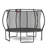 12FT Trampoline Pumpkin- Black Red