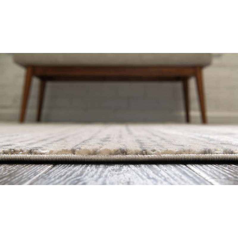 Abstract Indoor Rug, Oval 5' x 8'