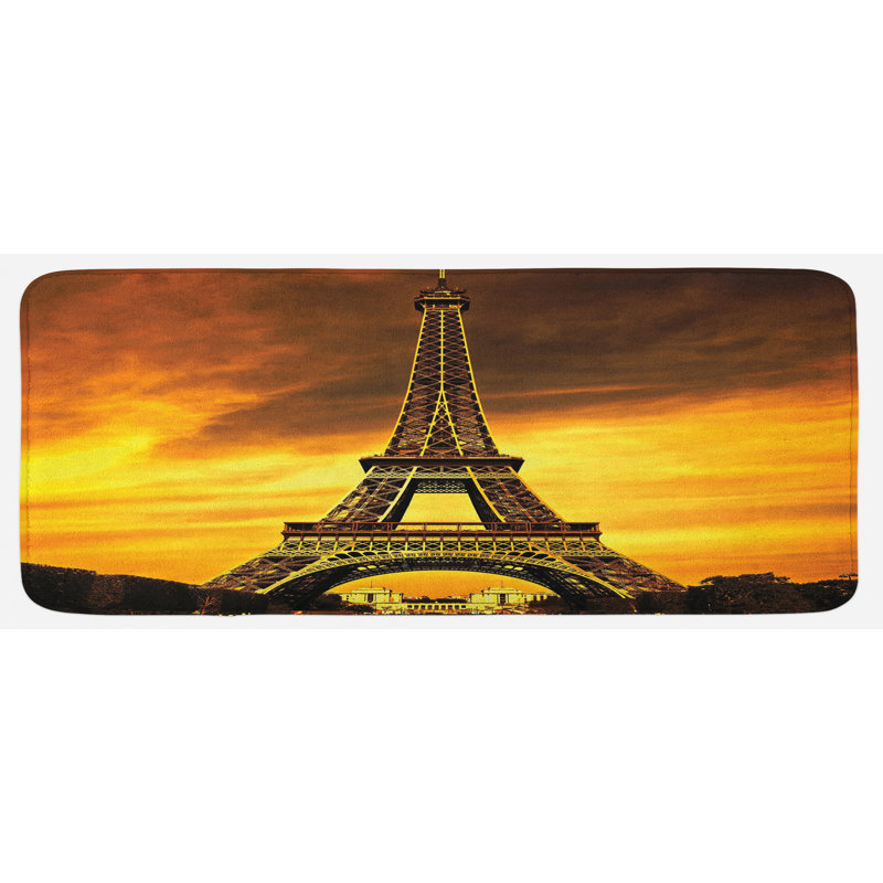 Eclectic Synthetic Kitchen Mat