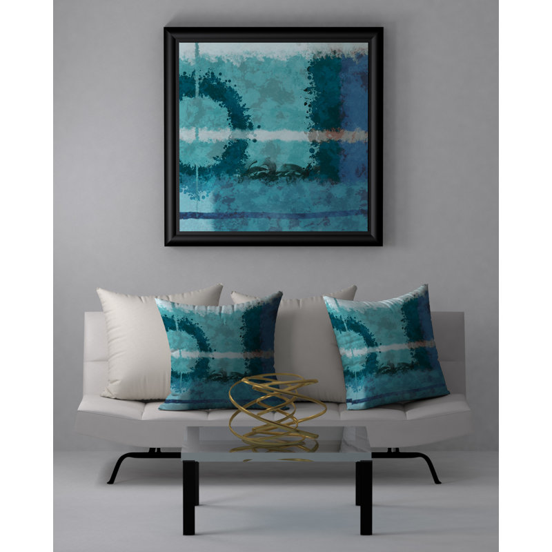  Housse de coussin carré et insert, 18 po x 18 po