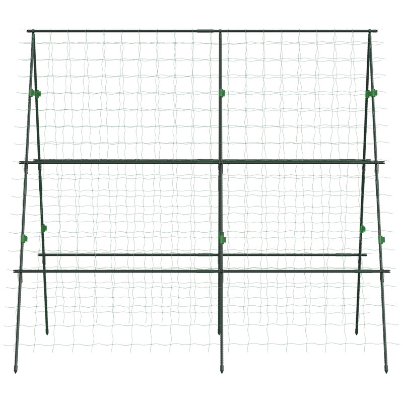 180cm H x 180cm W Plastic A-Shaped Trellis