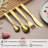 Gemma Violet Burk Stainless Steel Flatware Set