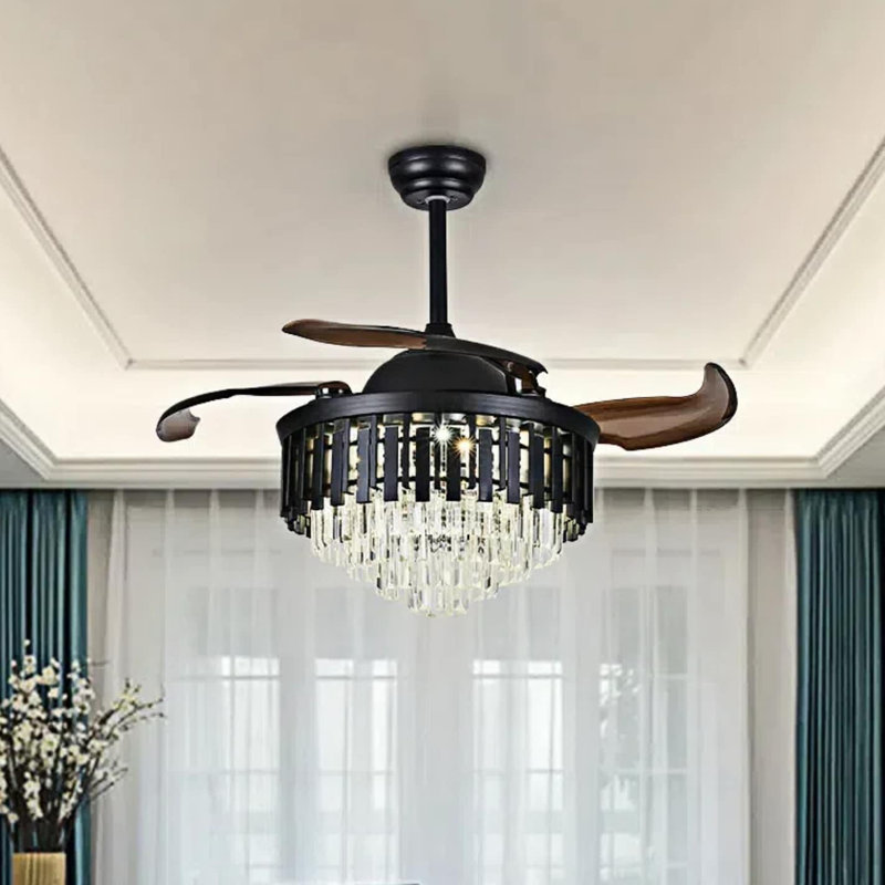 Crystal Ceiling Fan Lights