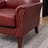Shalisia 32'' Wide Upholstered Genuine Leather Armchair-702676843