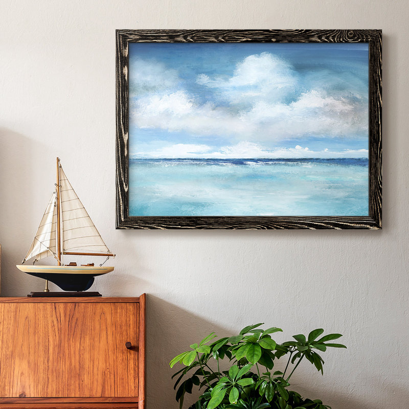 «Caribbean Clouds», reproduction sur toile, H 14 po x l 20 po, Noir