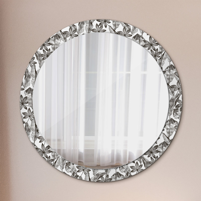 Huldar Glass Flat Wall Mirror