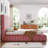 Kaydence Velvet Platform Bed-1733435290-1733267863