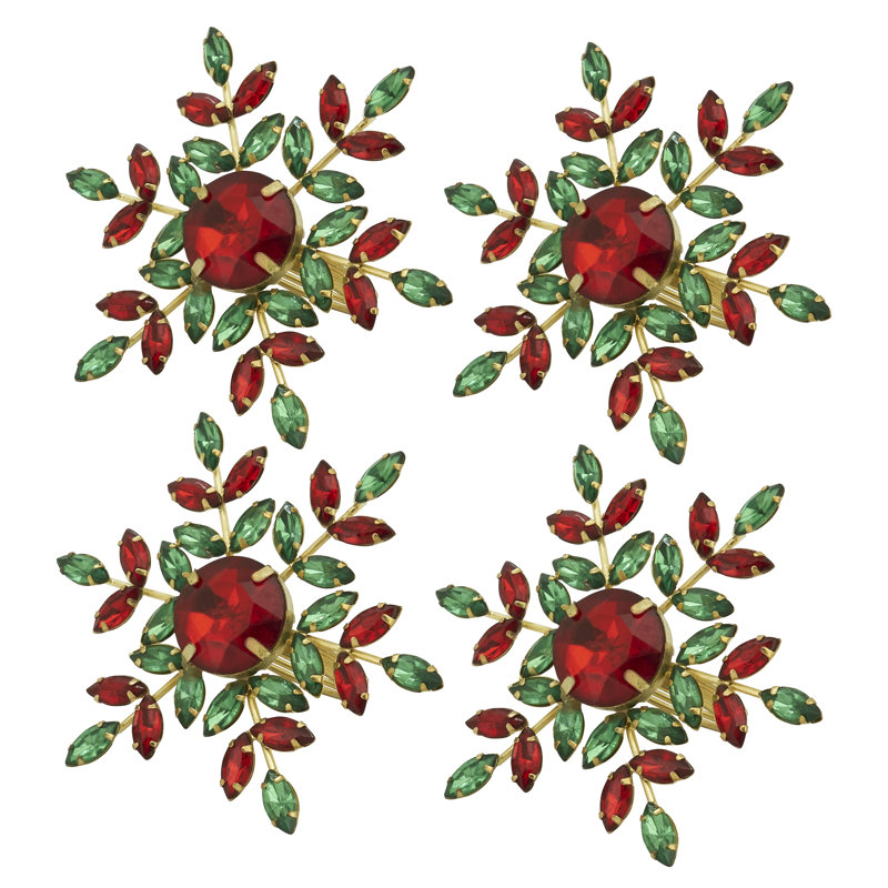 Napkin Ring Collection Iron Napkin Ring, Red