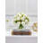 Silk Roses Arrangement in Vase
