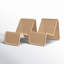 Wave Stackable Lounge Chair, Natural - Set Of 2