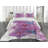 Butterflies Polyester Floral Coverlet-2075528226