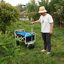 Chariot de plage pliant Wagon Garden (blanc)