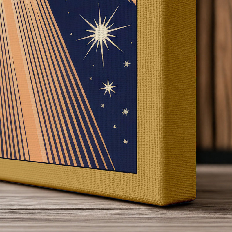 Print, 36x24 - 91.4 x 61.0 cm, Ochre Border