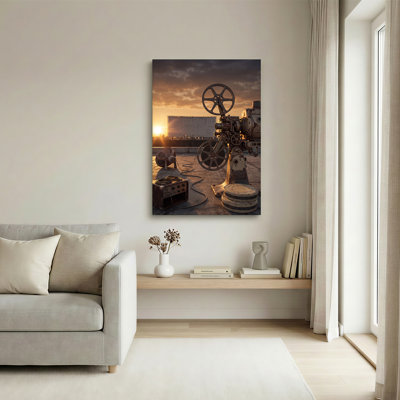 Art rétro sur toile rétro