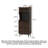 Modern Simple Multi-Functional Large Capacity Pantry