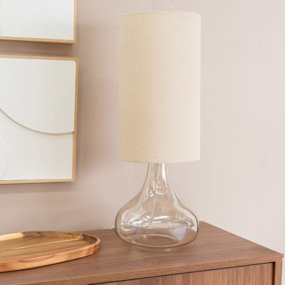 Glass Table Lamp