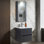 20'' Single Bathroom Vanity with Ceramic Top Sink and Mirror