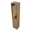 Armoire de salle de bain 12 po, portes à fermeture douce, fixation flottante, imitation chêne-2103923426