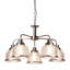 Asner 5 - Light Shaded Chandelier-204236821