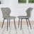 Grey Faux Leather