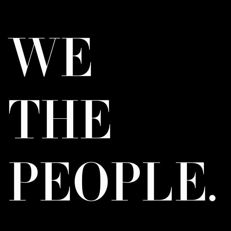 We The People Wallpaper by Jamie Graney, 96" W x 144" L