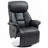 Meryle Faux Leather Swivel Recliner-779418830