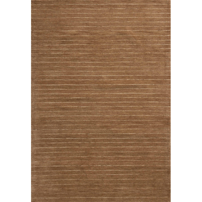 Tapis Chris Loves Julia x Loloi Henry, Rectangle 2 pi 3 po x 3 pi 9 po, Rust/Natural