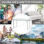 Table de camping pliante Outsunny