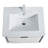 Kynlyn 24'' Single Bathroom Vanity with Ceramic Top-280398863