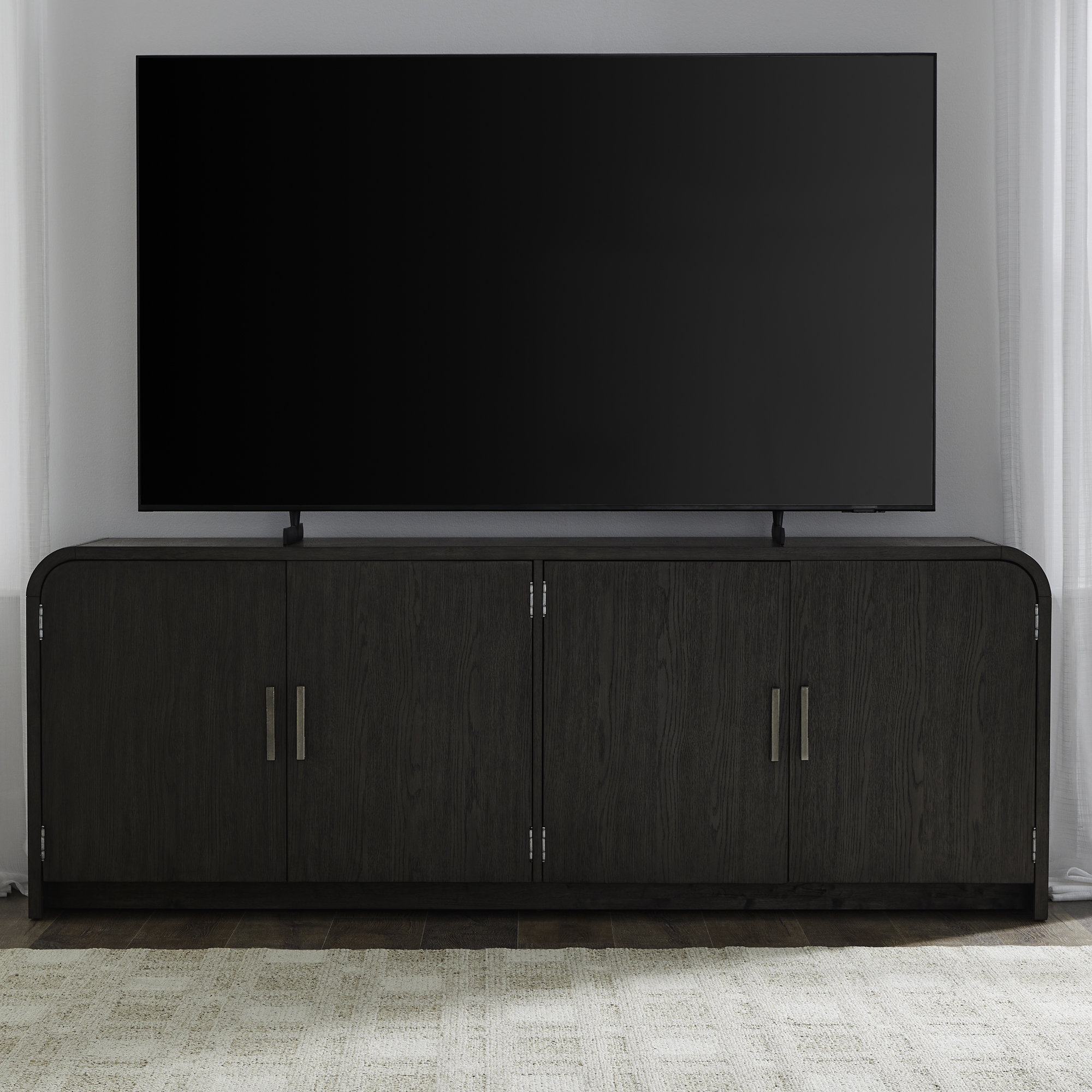 Millwood Pines Getts 82 Inch TV Console | Wayfair